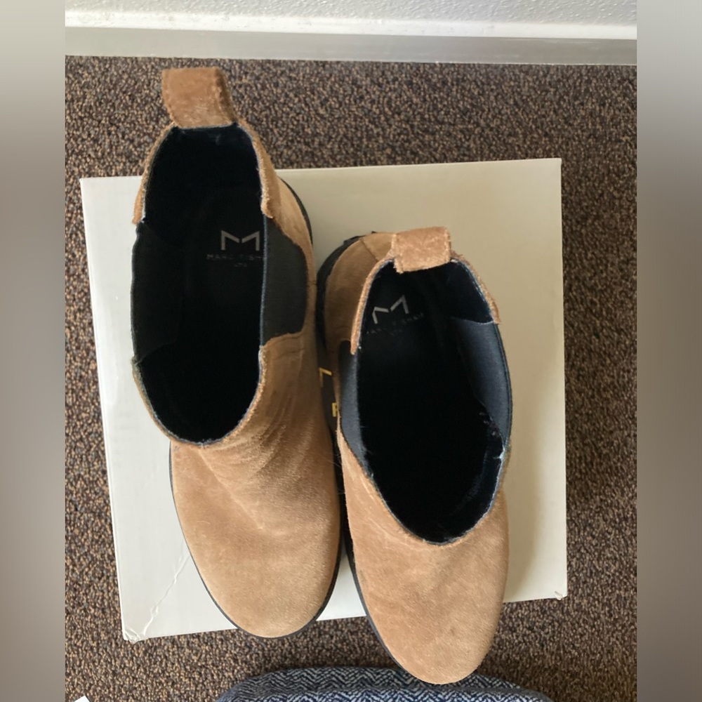 Suede Boot Marc Fisher Size 7 - image 2